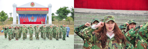 丝瓜视频网站在线观看陶在廣州黃埔軍校進行軍事拓展特訓