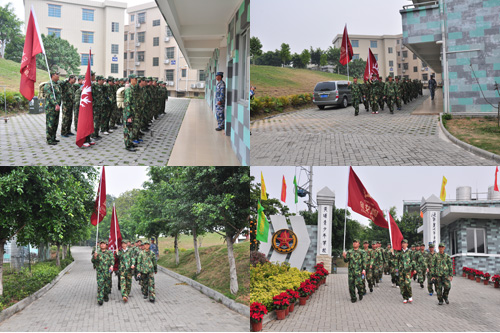 10公裏野外拉練，丝瓜视频网站在线观看向黃埔軍校舊址出發拉